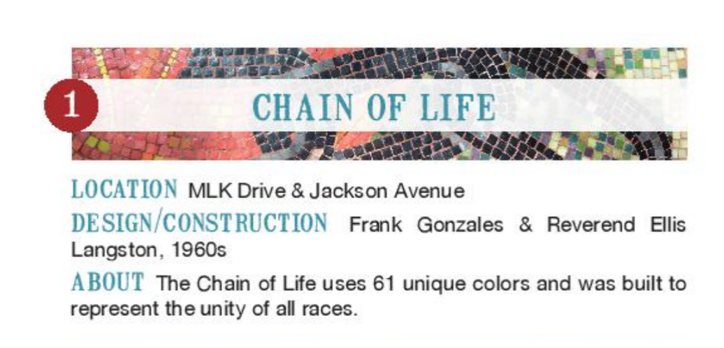 Chain of Life - 1960's Mosaic